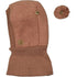 Mikk-Line Airwool Balaclava w Knit Wool Burlwood
